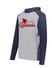 Load image into Gallery viewer, Cardinals Ringer Hoodie
