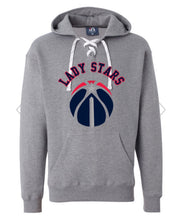 Load image into Gallery viewer, Stars Lace Up Hoodie
