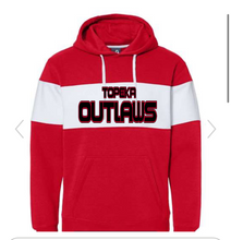 Load image into Gallery viewer, Outlaws adult stripe hoodie
