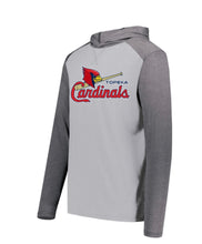 Load image into Gallery viewer, Cardinals Ringer Hoodie
